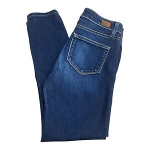 PAIGE Blue Skinny Jeans with Stretch size 25